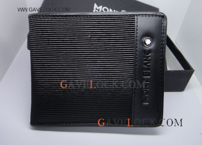 Fake Mont Blanc Wallet Sale / Leather & Rubber